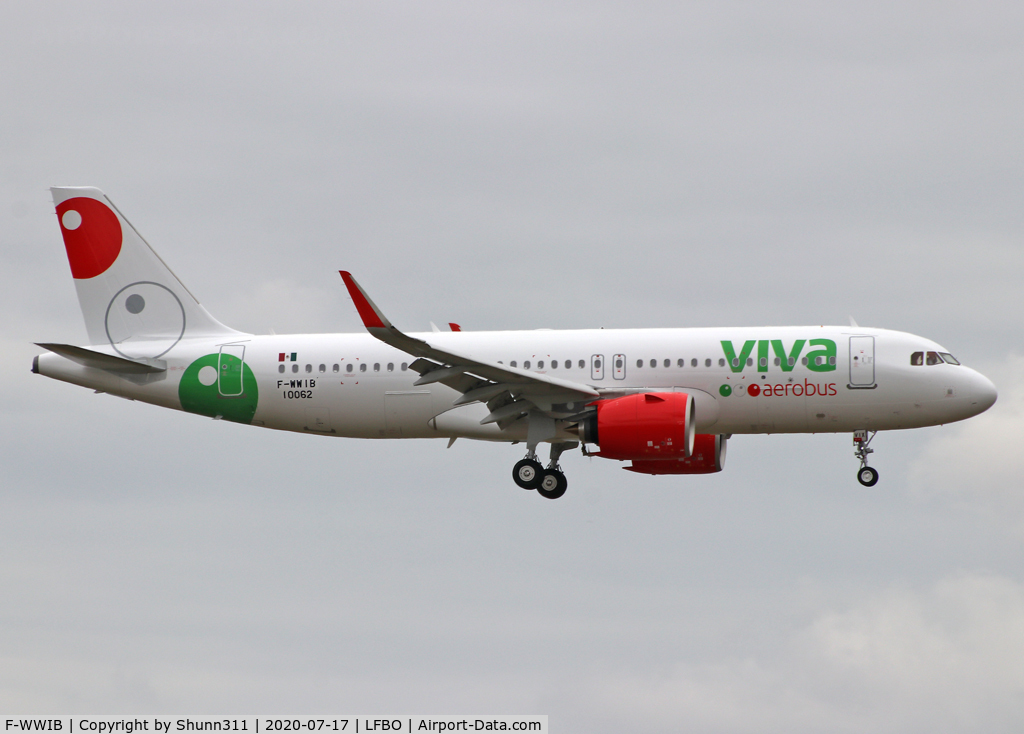 F-WWIB, 2020 Airbus A320-271N C/N 10062, C/n 10062 - To be XA-VIX