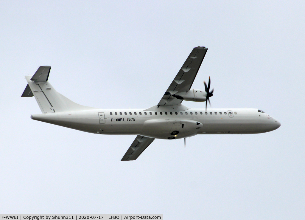 F-WWEI, 2019 ATR 72-600 C/N 1575, C/n 1575 - Intended to Cubana