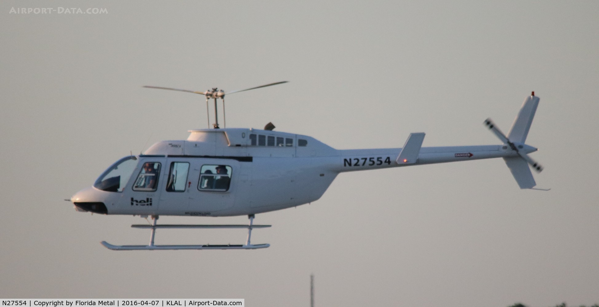 N27554, 1979 Bell 206L-1 LongRanger II C/N 45246, SNF LAL 2016