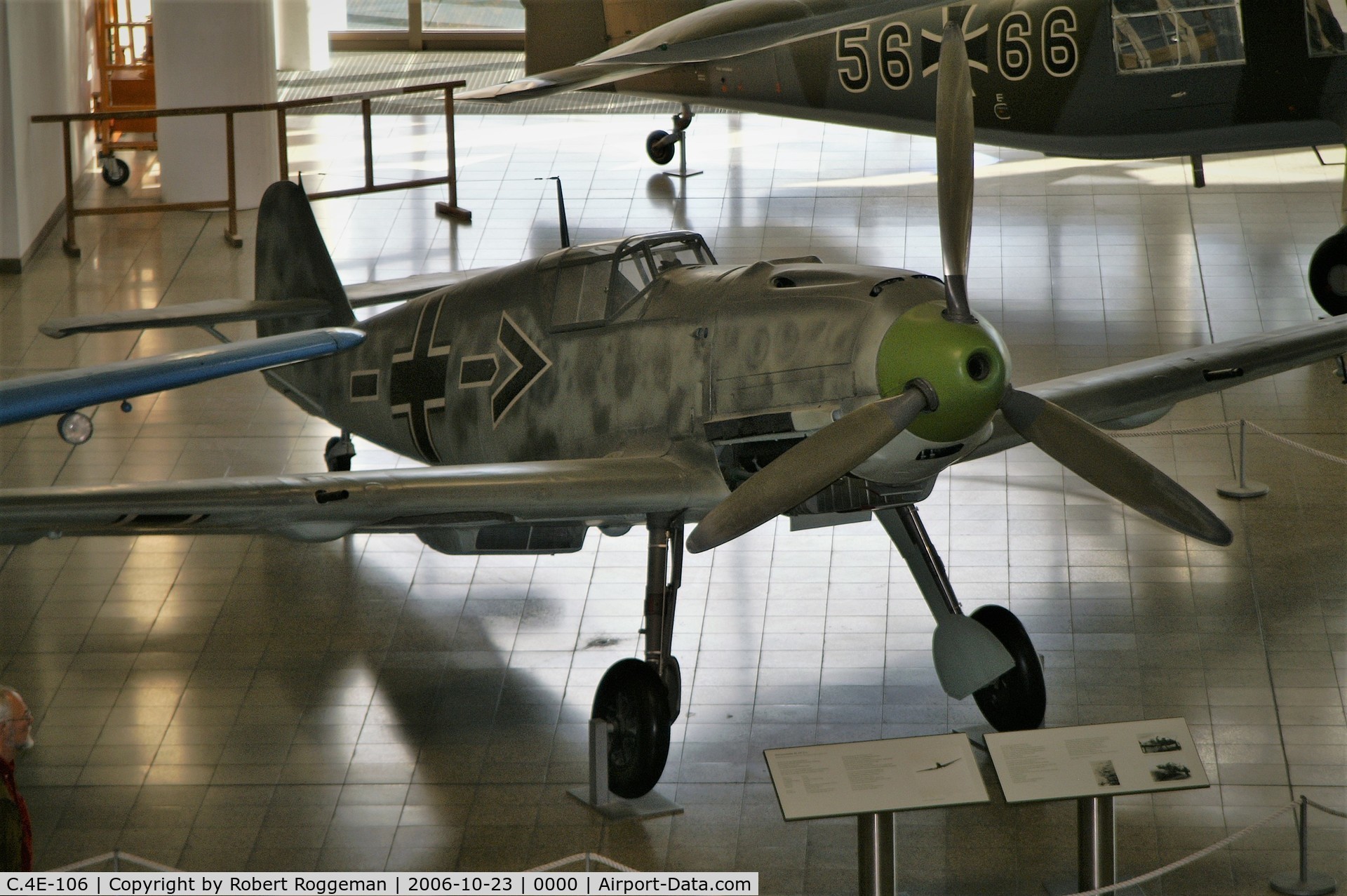 C.4E-106, ERLA BF-109 E3 C/N 790, PRESERVED.DEUTSCHES MUSEUM MUNCHEN.EX SPANISH.