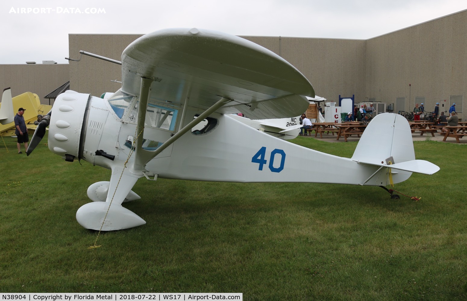 N38904, 1941 Monocoupe 90AW C/N A-827, EAA Museum 2018