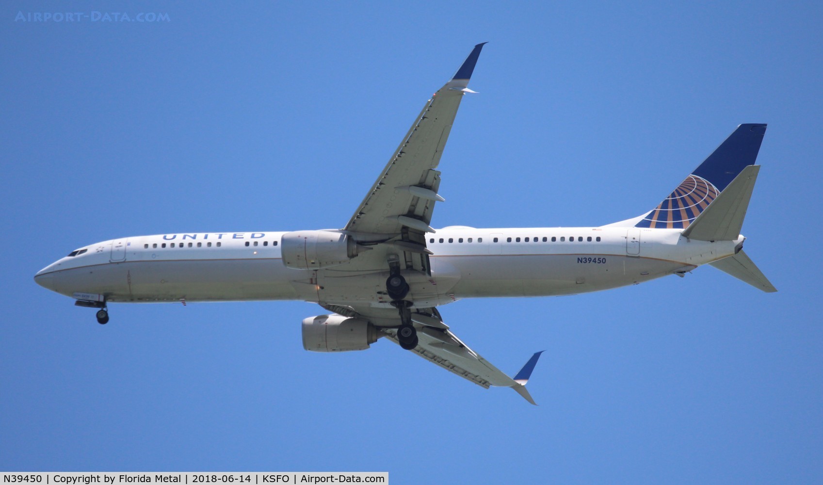 N39450, 2012 Boeing 737-924/ER C/N 40004, SFO spotting 2018