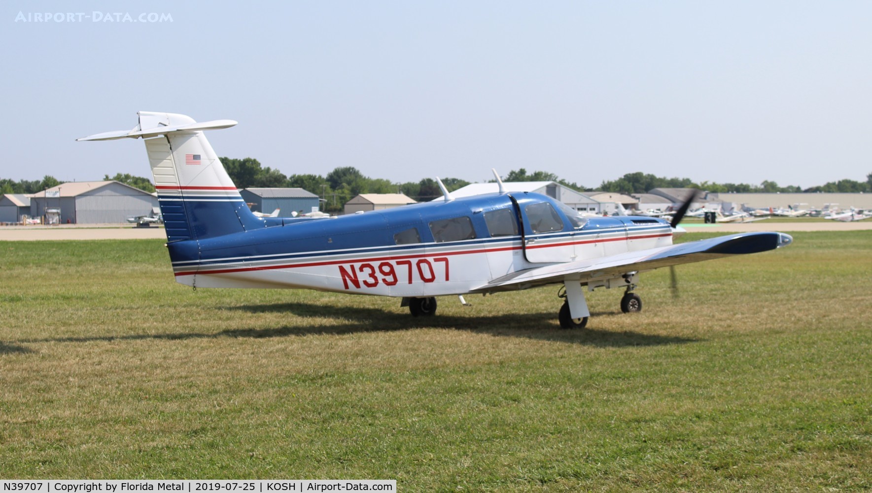 N39707, 1978 Piper PA-32RT-300T Turbo Lance II C/N 32R-7887118, EAA OSH 2019