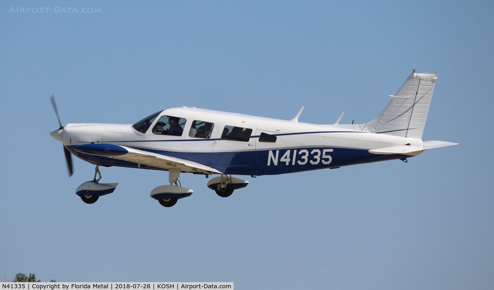 N41335, 1974 Piper PA-32-300 Cherokee Six C/N 32-7440083, EAA OSH 2018