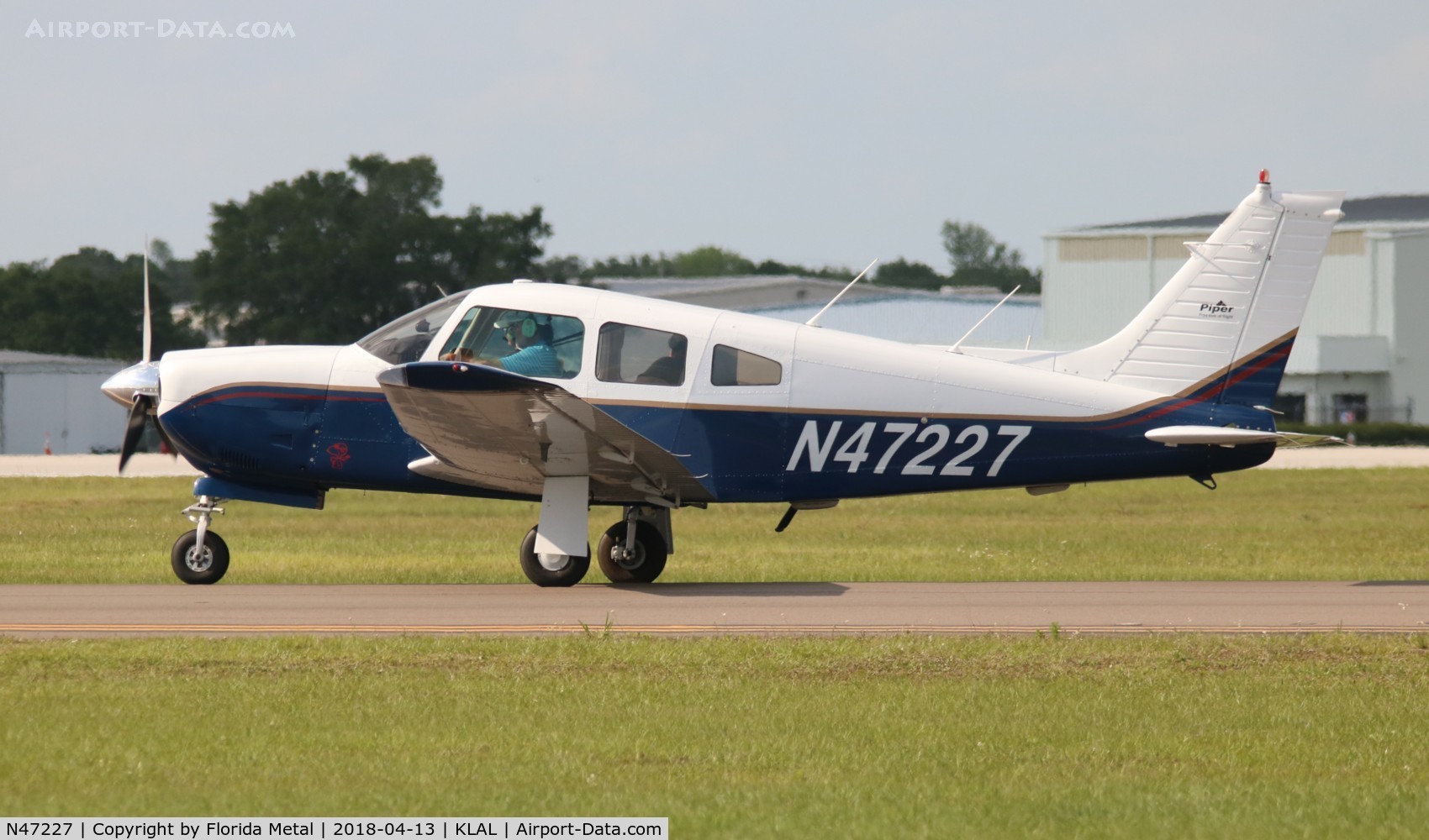 N47227, 1977 Piper PA-28R-201 Cherokee Arrow III C/N 28R-7737158, SNF LAL 2018
