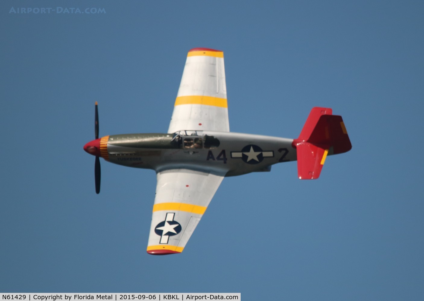 N61429, 1942 North American P-51C Mustang C/N 103-26199, Cleveland Airshow 2015