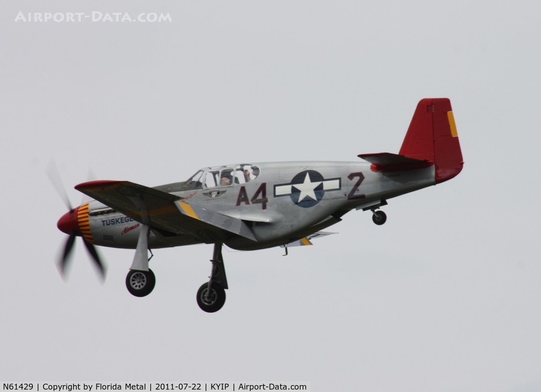N61429, 1942 North American P-51C Mustang C/N 103-26199, TOM YIP 2011