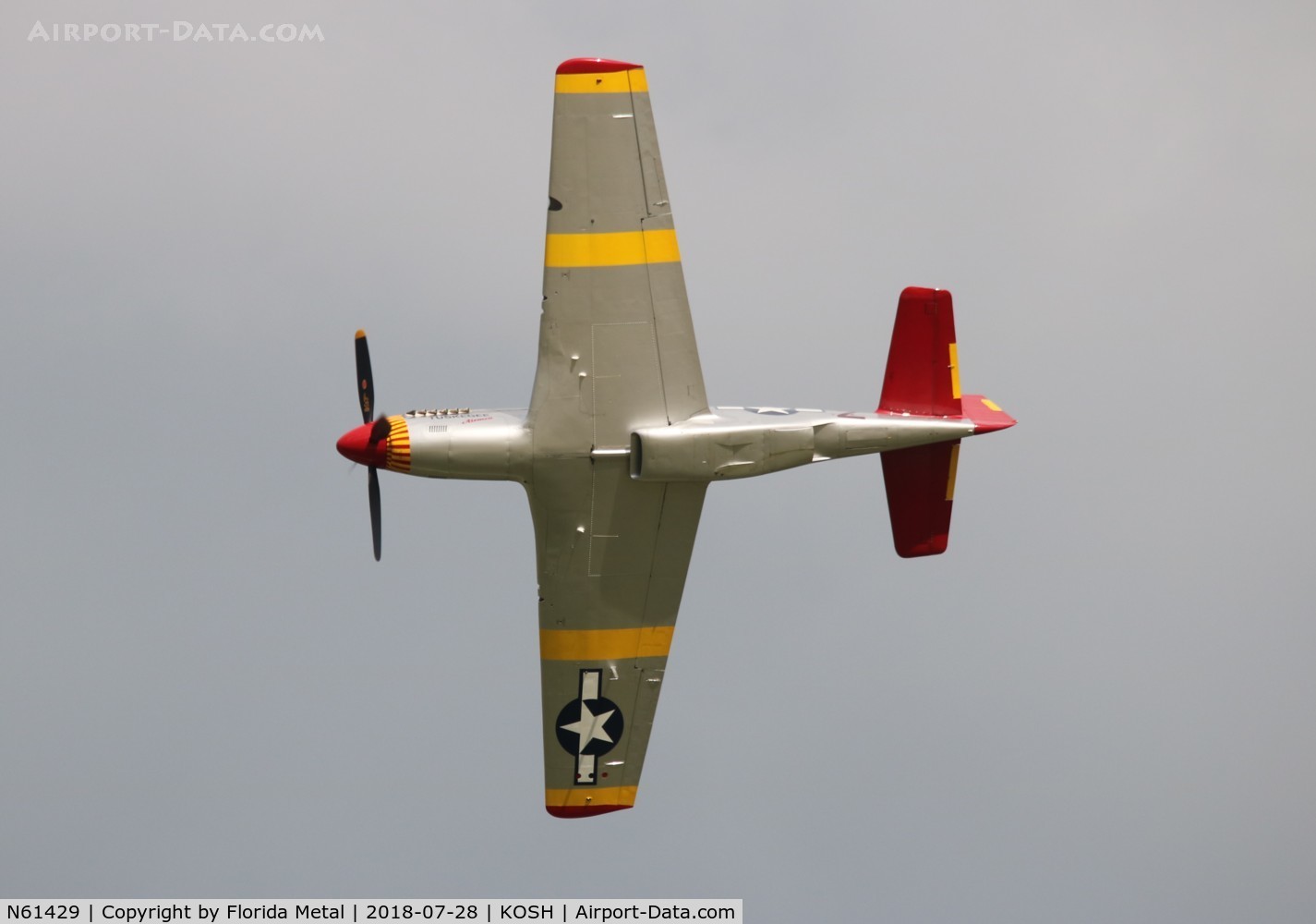N61429, 1942 North American P-51C Mustang C/N 103-26199, EAA OSH 2018