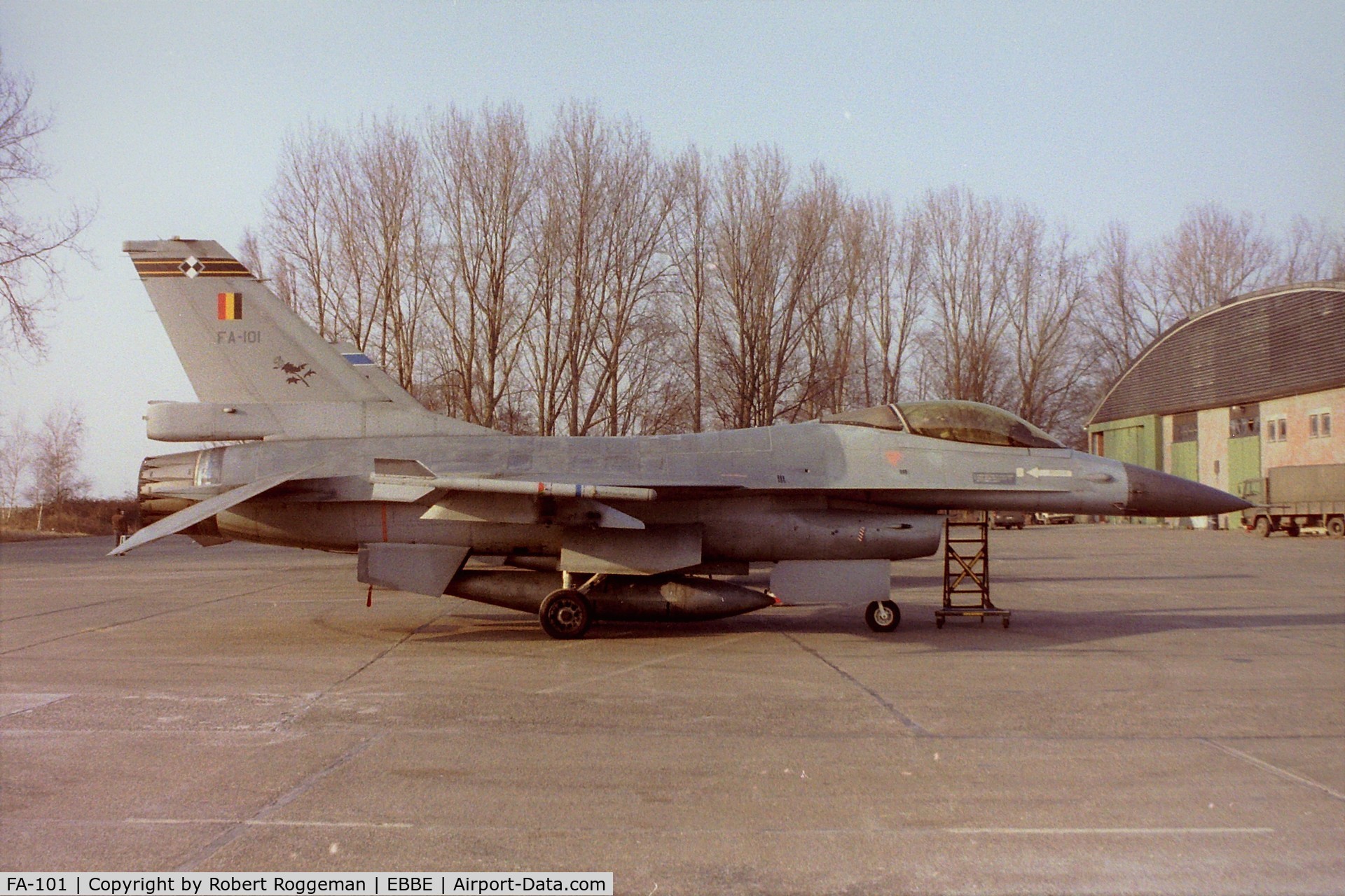 FA-101, SABCA F-16AM Fighting Falcon C/N 6H-101, 1996-02.F-16A.SPOTTERSDAY.