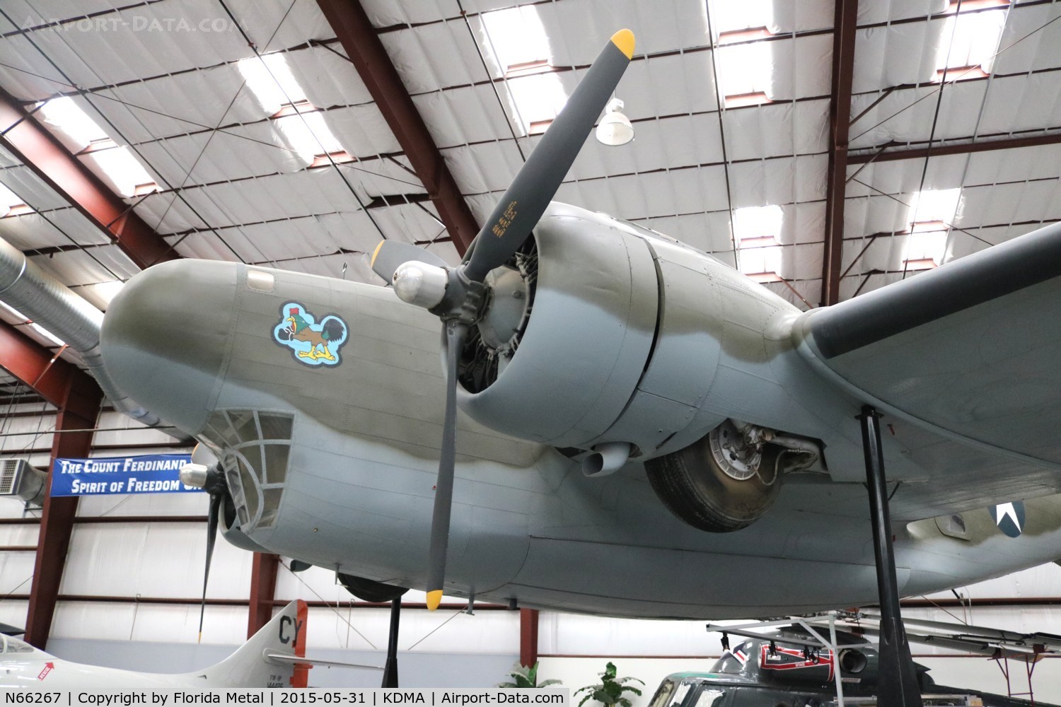 N66267, 1938 Douglas B-18B Bolo C/N 2643, Pima Museum 2015 B-18