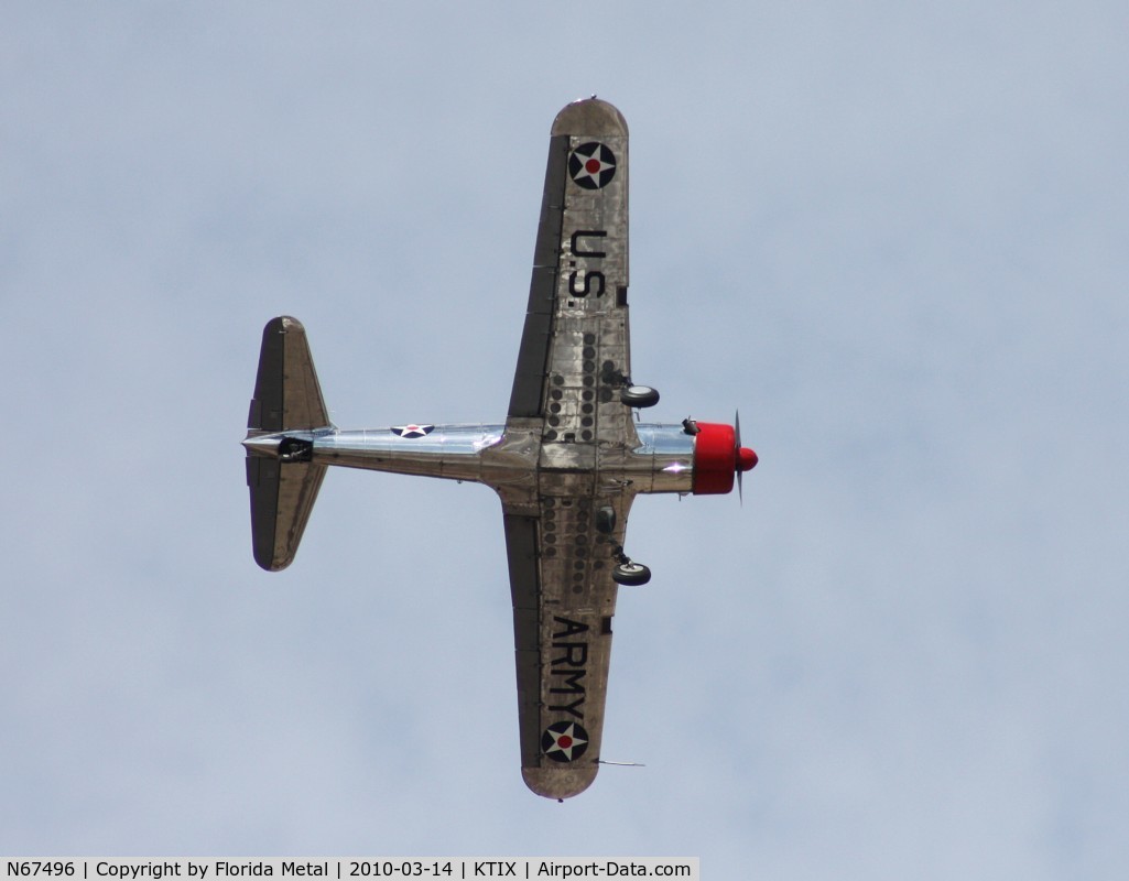 N67496, 1942 Consolidated Vultee BT-13A C/N 8042, TICO 2010