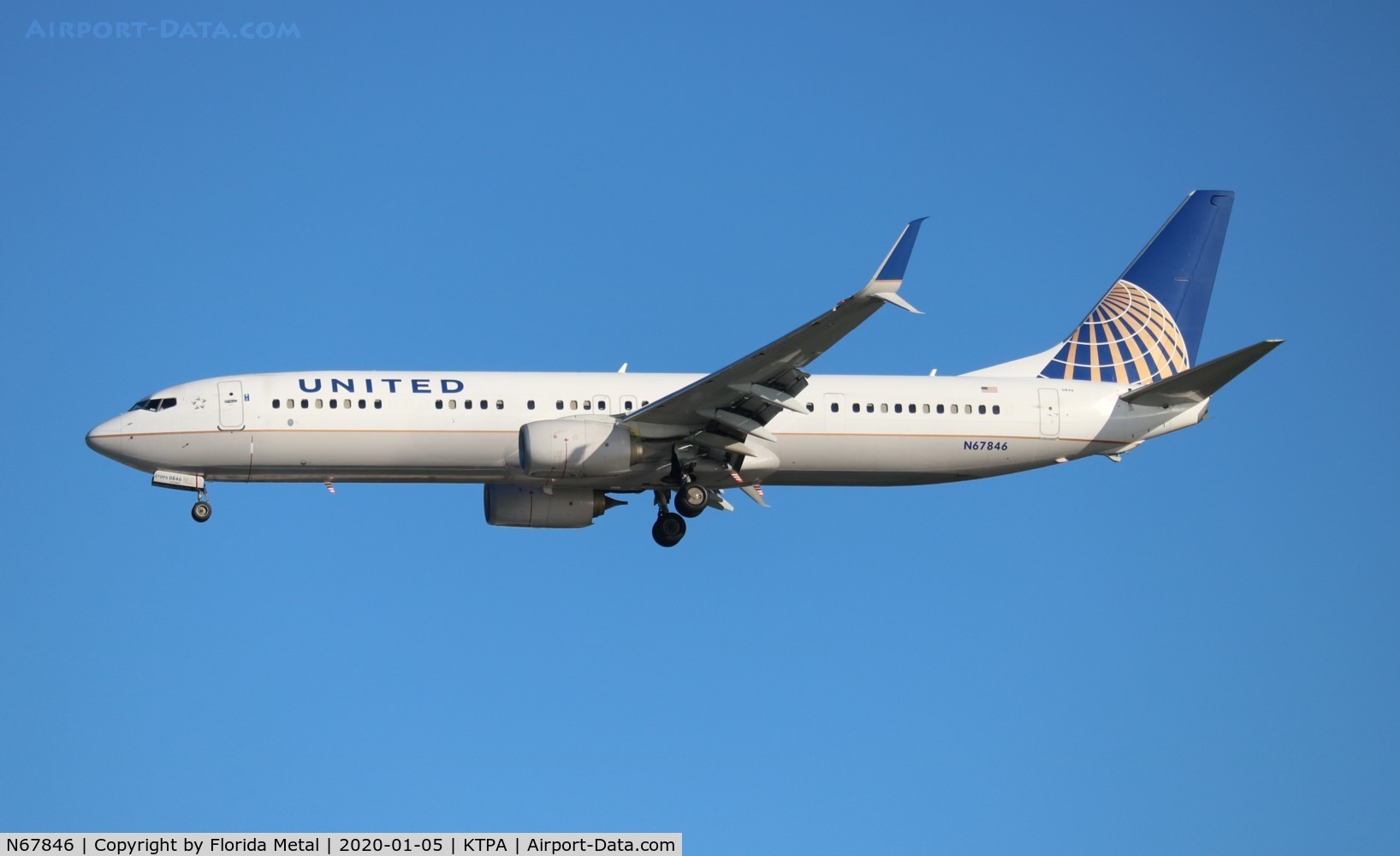 N67846, 2015 Boeing 737-924/ER C/N 42186, TPA spotting 2020