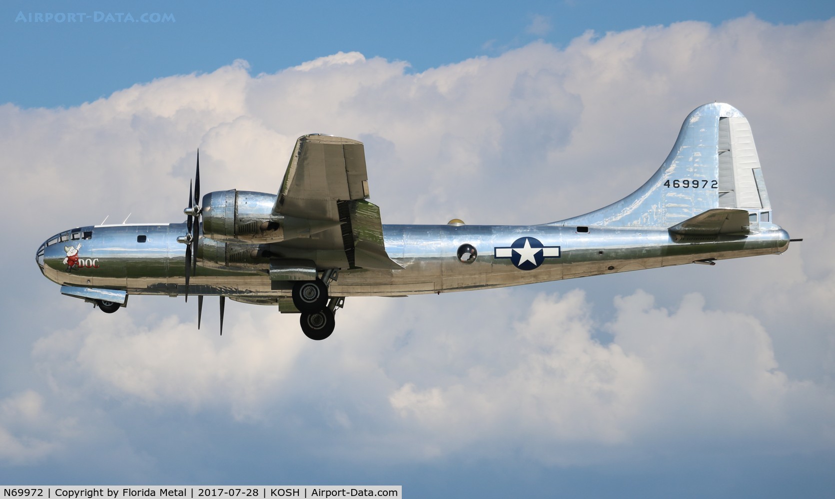 N69972, 1944 Boeing TB-29 (B-29-70-BW) Superfortress C/N 10804, EAA OSH 2017