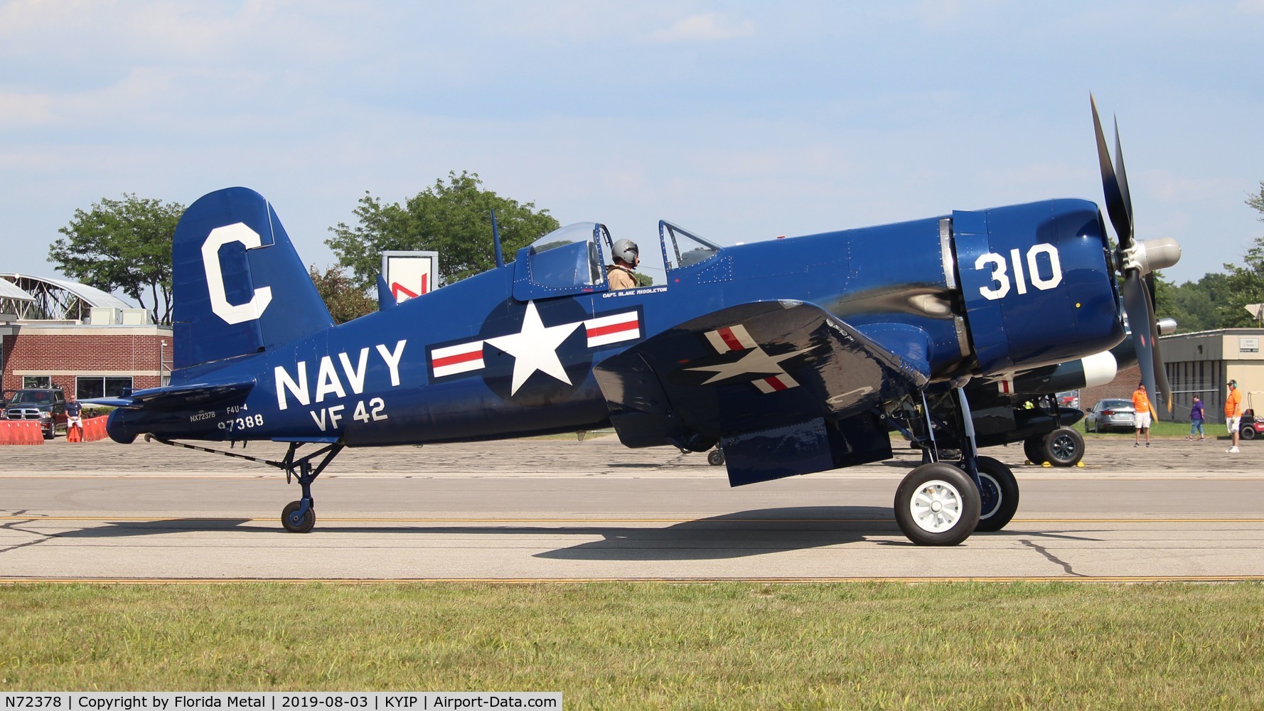 N72378, 1946 Vought F4U-4 Corsair C/N 9542, TOM YIP 2019