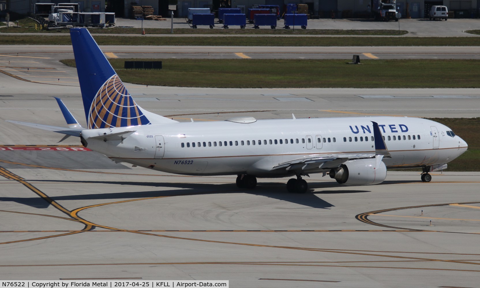 N76522, 2010 Boeing 737-824 C/N 31660, FLL spotting 2017