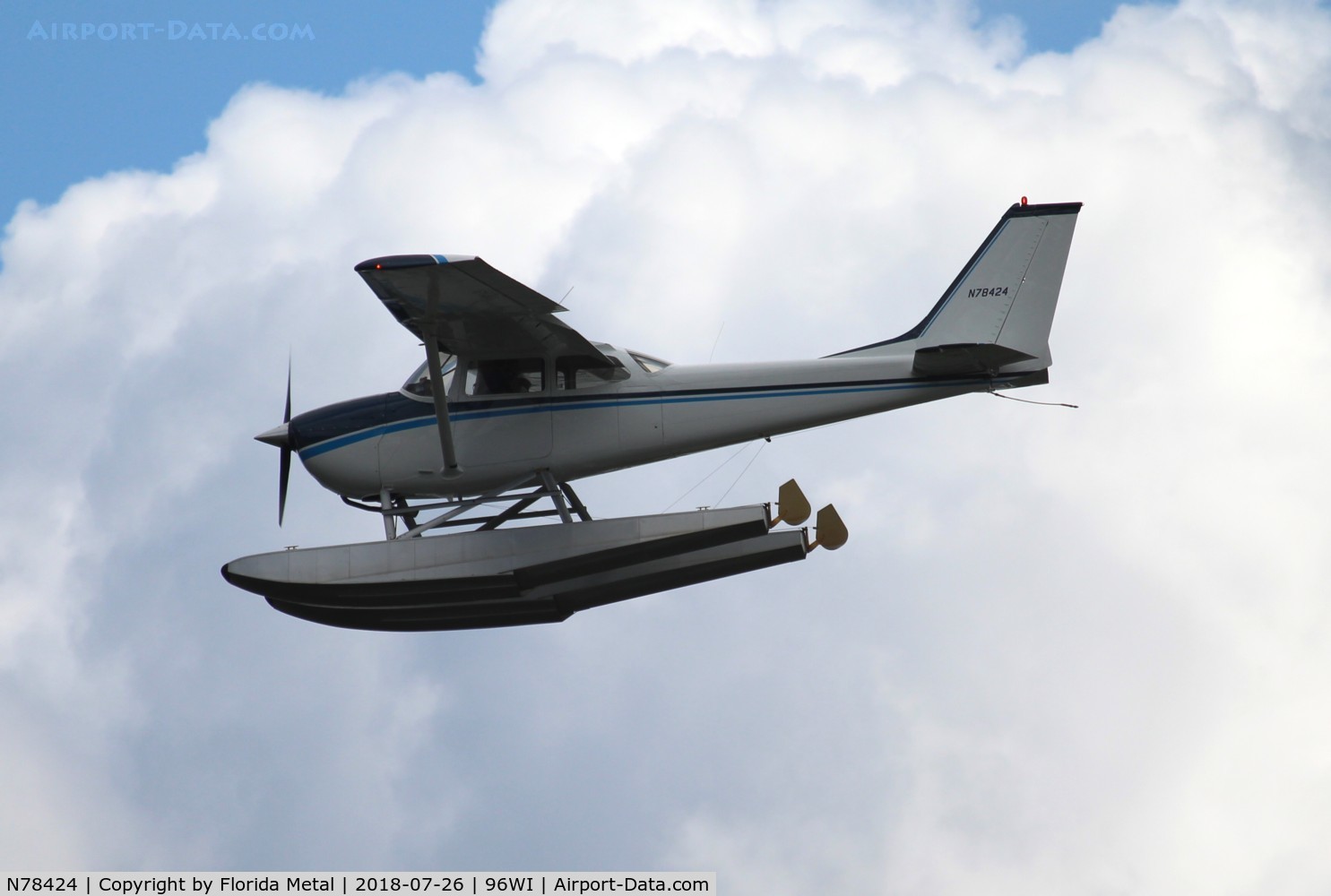 N78424, 1968 Cessna 172K Skyhawk C/N 17257611, EAA OSH 2018