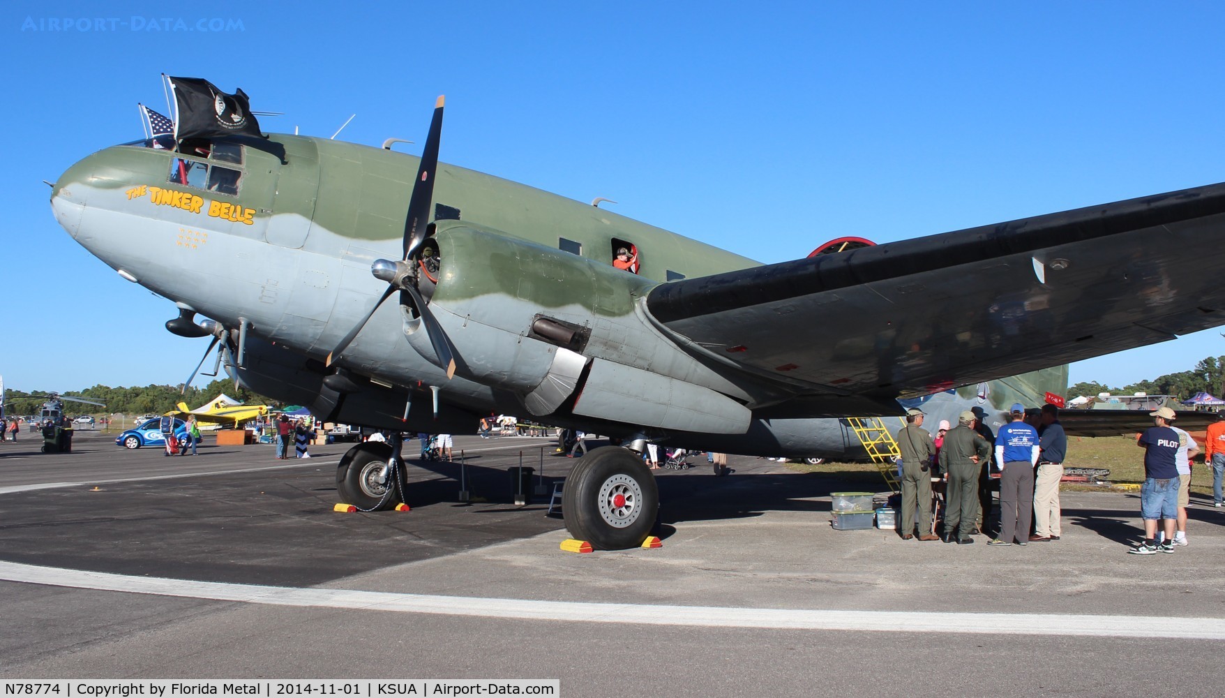 N78774, 1944 Curtiss C-46F Commando C/N 22597, Stuart 2014