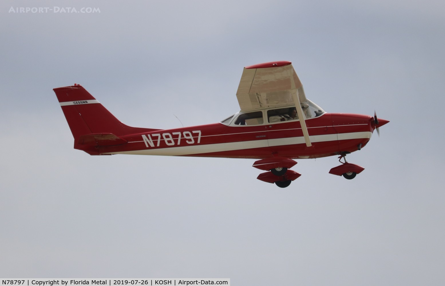 N78797, 1968 Cessna 172K Skyhawk C/N 17257767, EAA OSH 2019