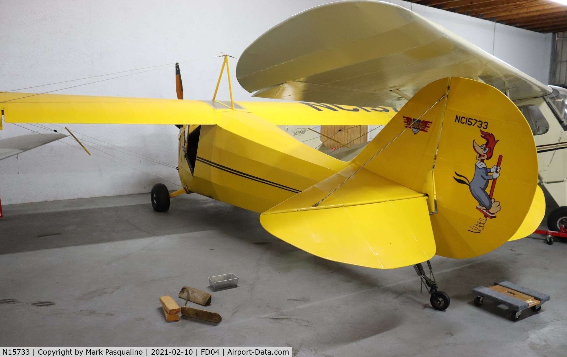 N15733, 1936 Aeronca C-3 C/N A-633, Aeronca C-3