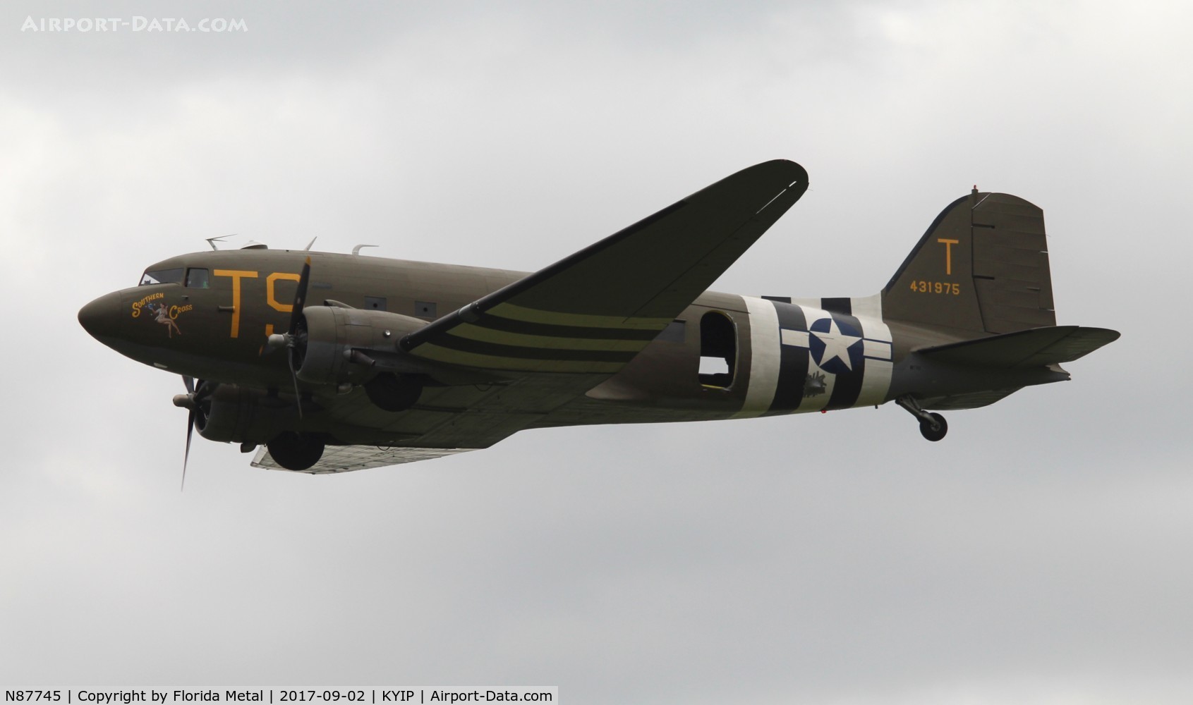 N87745, 1942 Douglas DC-3 C/N 6315, TOM YIP 2017