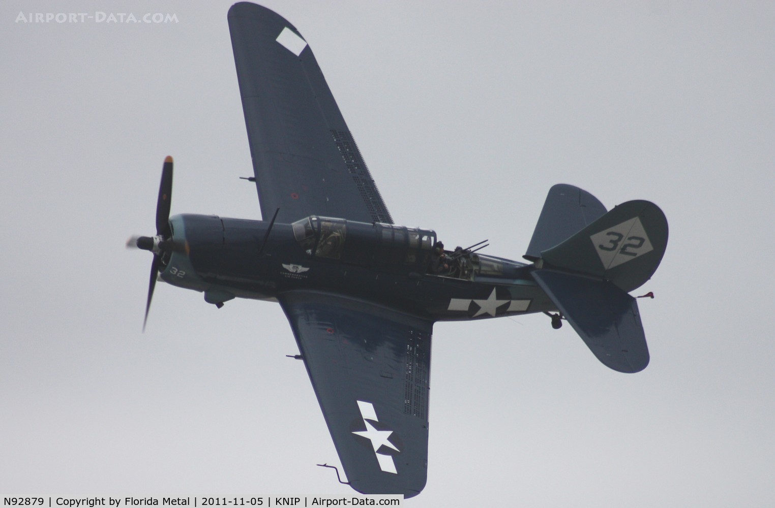 N92879, 1944 Curtiss SB2C-5 Helldiver C/N 83725, NAS JAX 2011