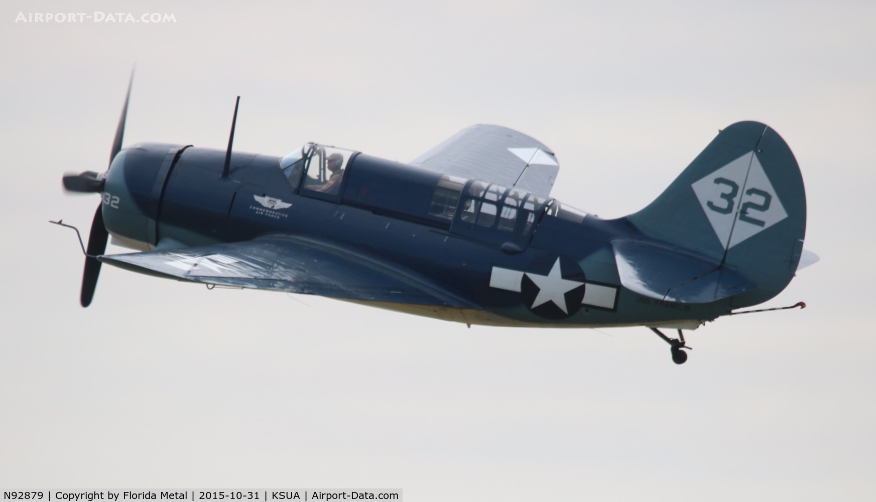 N92879, 1944 Curtiss SB2C-5 Helldiver C/N 83725, Stuart 2015