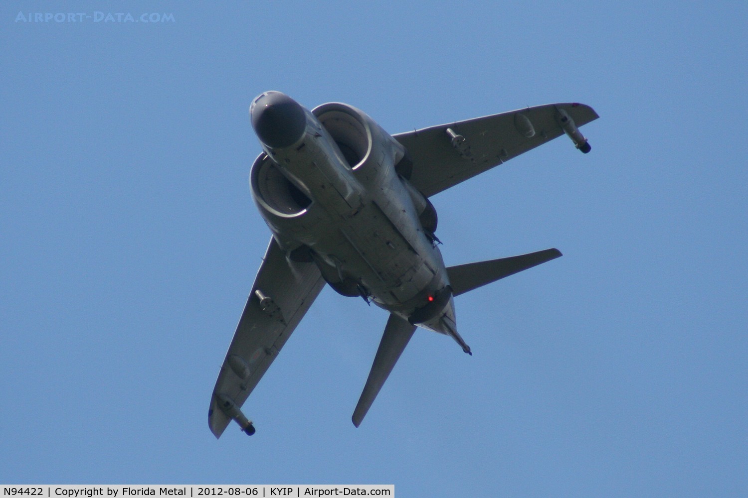 N94422, 1979 British Aerospace Sea Harrier F/A.2 C/N 41H-912002/DB2, TOM YIP 2012