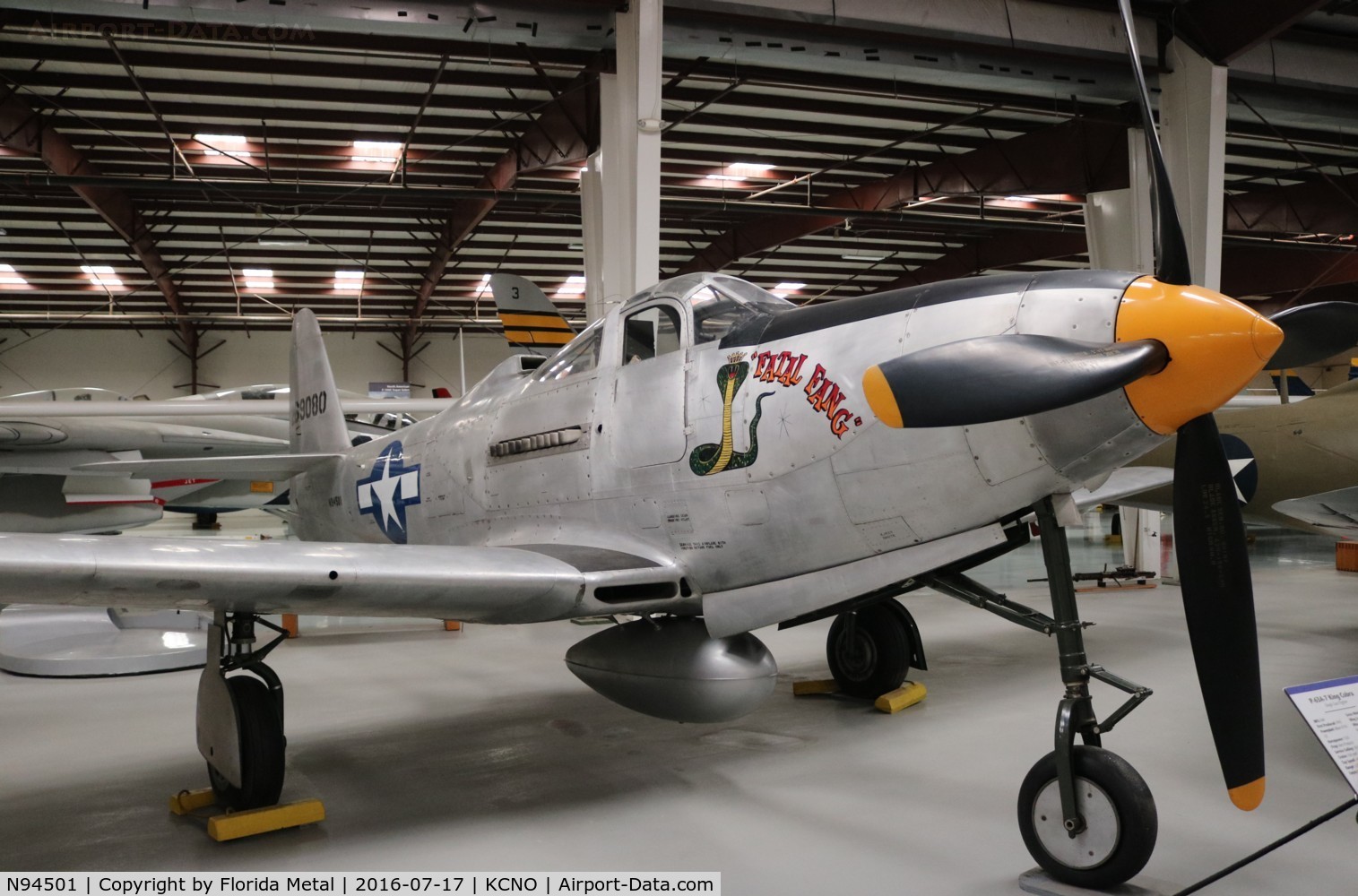 N94501, 1943 Bell P-63C Kingcobra C/N 42-69080, Yanks Museum 2016