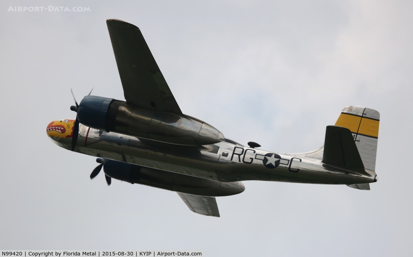 N99420, 1944 Douglas B-26B Invader C/N 27383, TOM YIP 2015