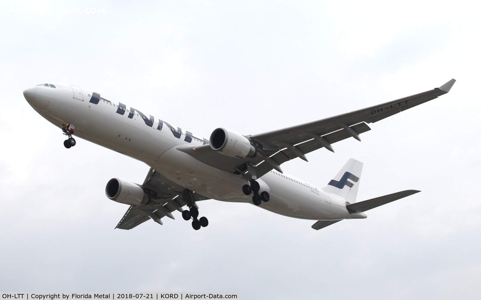 OH-LTT, 2010 Airbus A330-302X C/N 1088, ORD spotting 2018