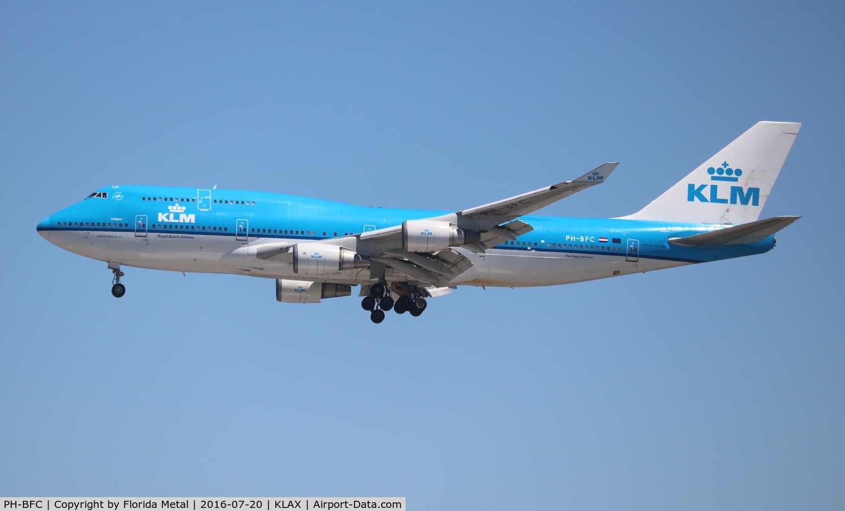 PH-BFC, 1989 Boeing 747-406BC C/N 23982, LAX spotting 2016