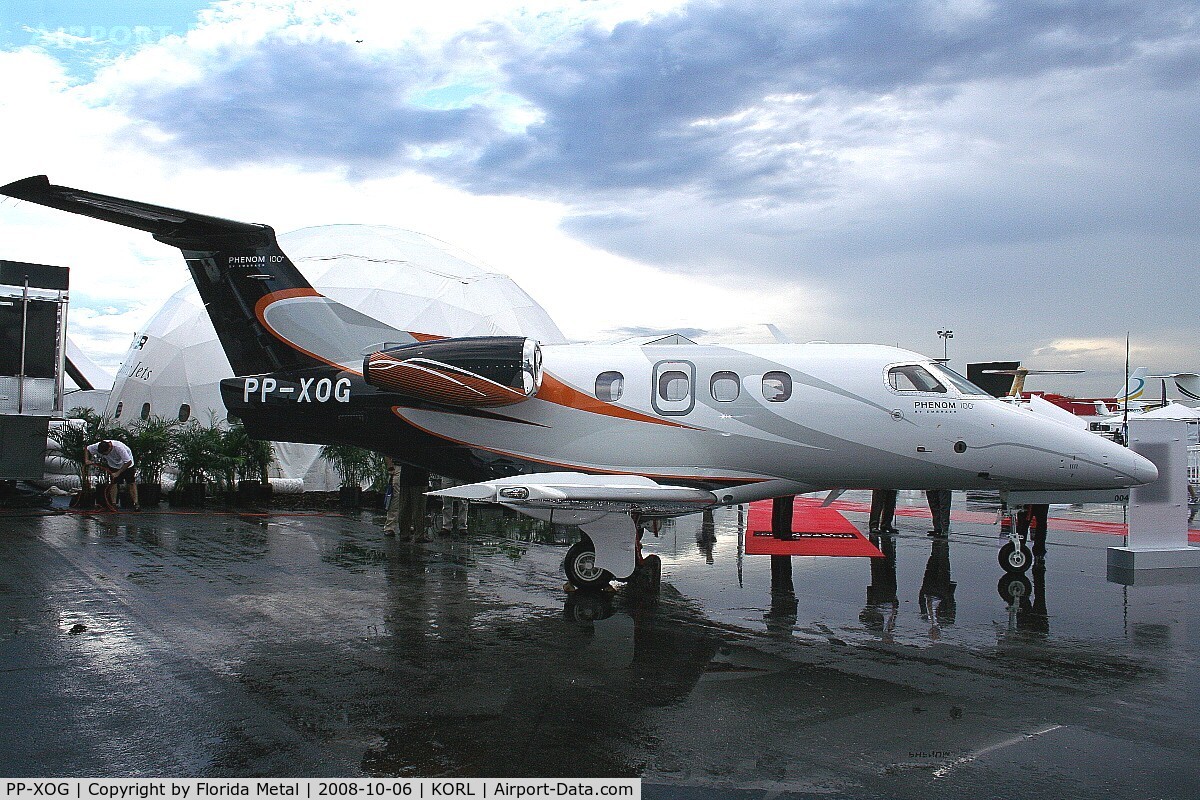 PP-XOG, 2008 Embraer EMB-500 Phenom 100 C/N 50000004, NBAA ORL 2008