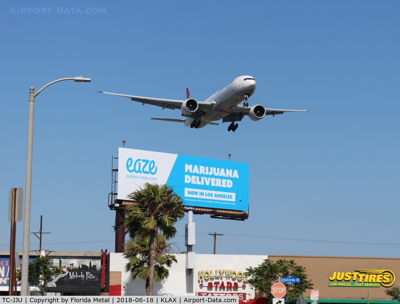 TC-JJU, 2014 Boeing 777-3F2/ER C/N 60401, LAX spotting 2018
