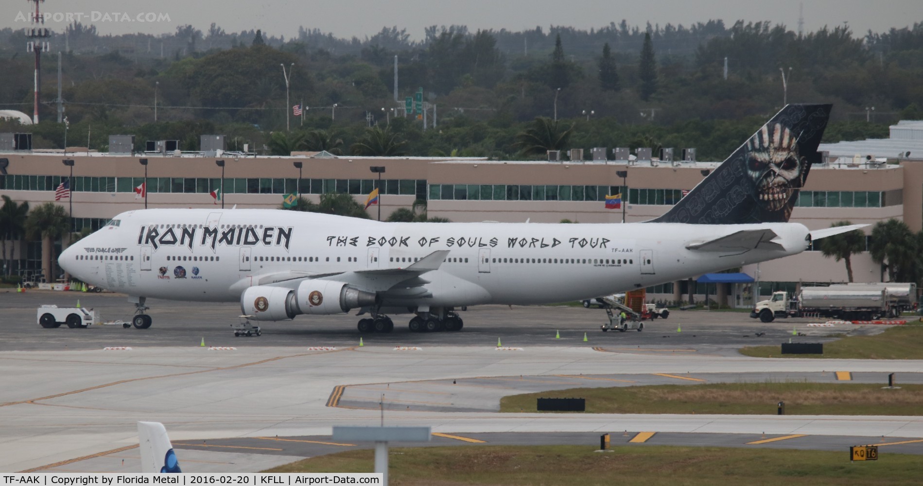 TF-AAK, 2003 Boeing 747-428 C/N 32868, FLL spotting 2016