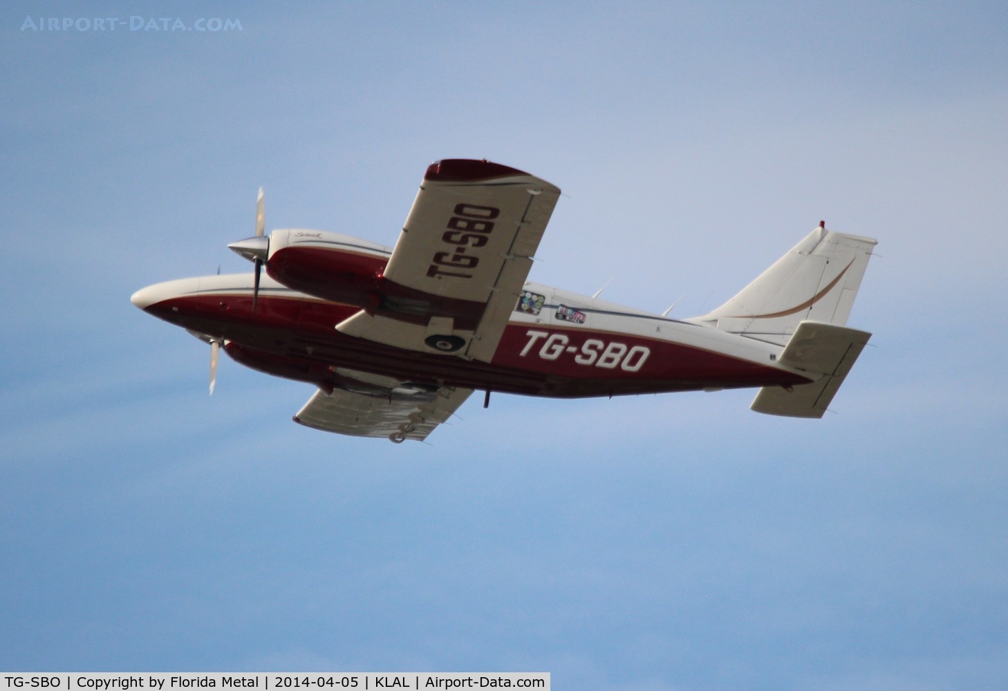 TG-SBO, 1980 Piper PA-34-200T Seneca II C/N 34-8070305, SNF LAL 2014