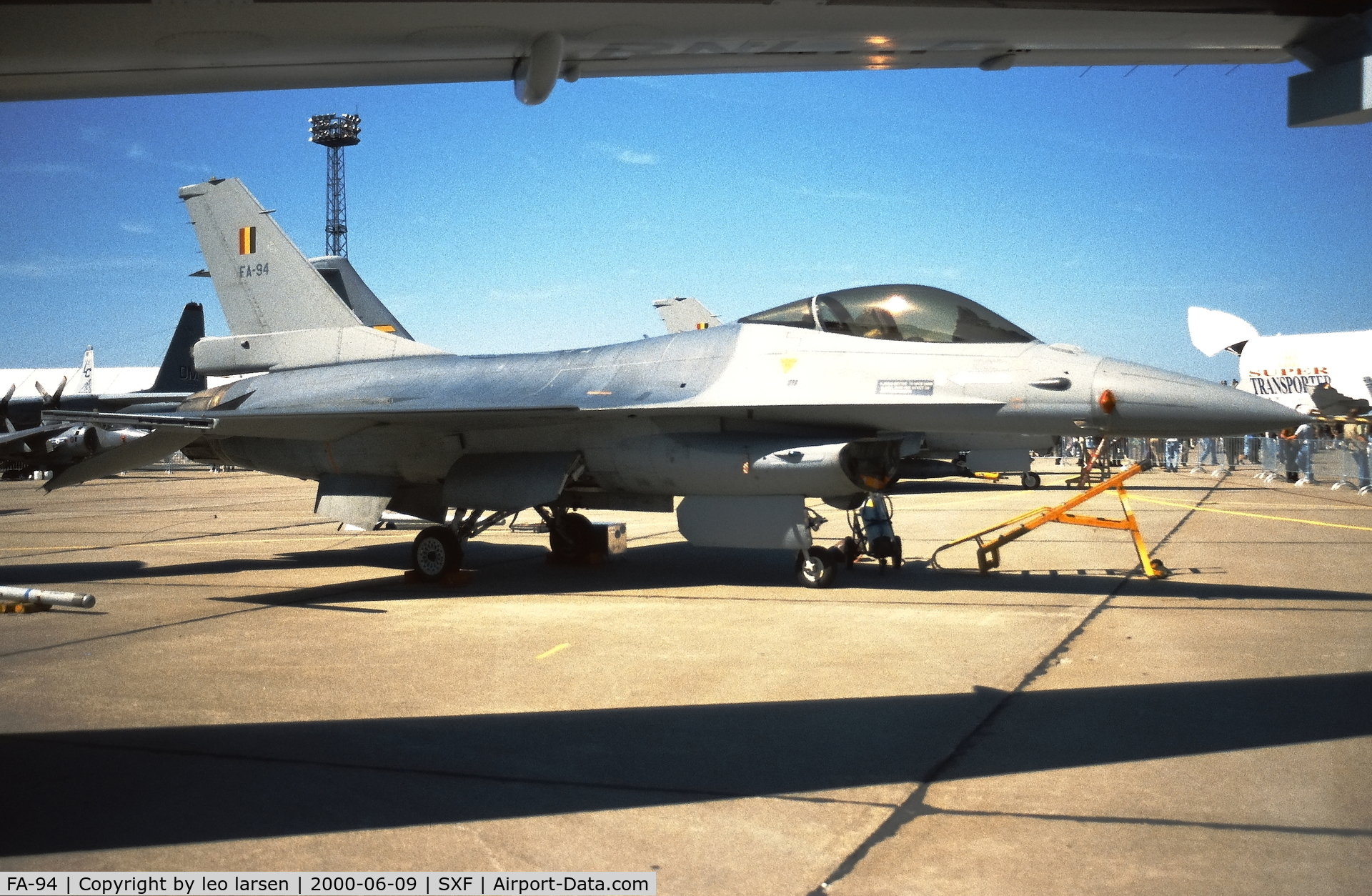 FA-94, SABCA F-16AM Fighting Falcon C/N 6H-94, Berlin Air Show 9.6.2000