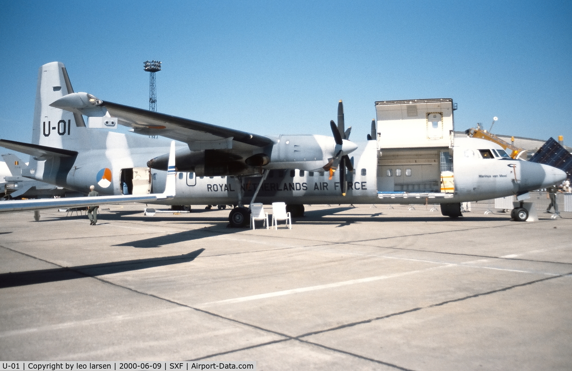 U-01, 1995 Fokker 60UTA-N C/N 20321, Berlin Air Show 9.6.2000
