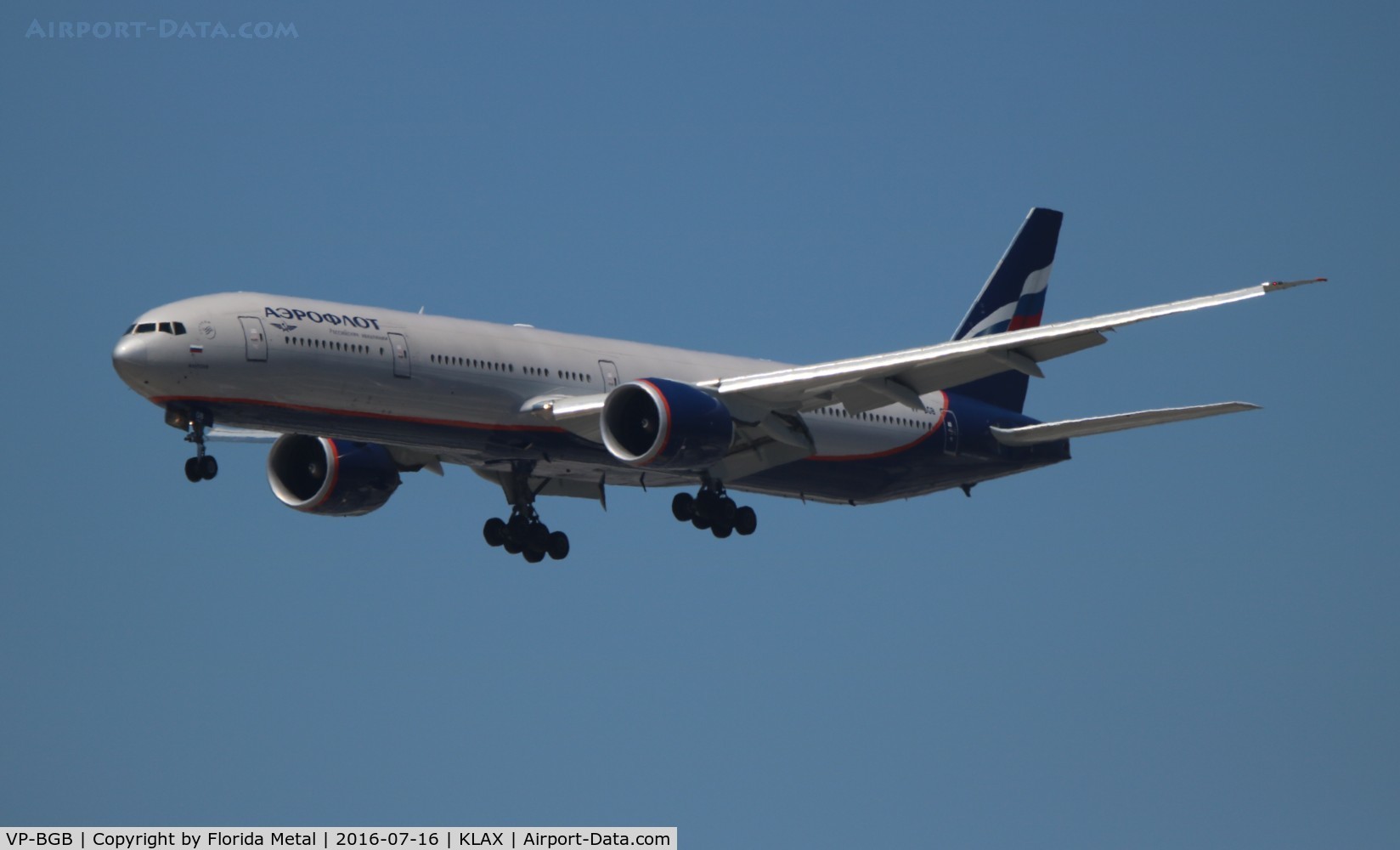 VP-BGB, 2012 Boeing 777-3M0/ER C/N 41679, LAX Spotting 2016