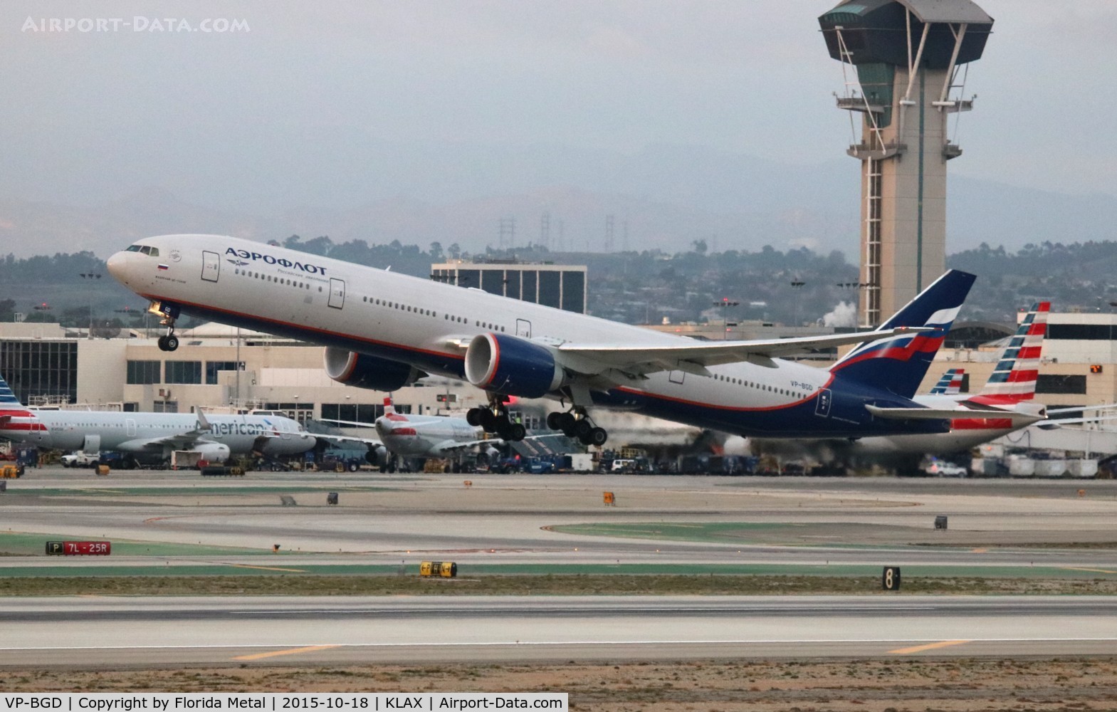 VP-BGD, 2013 Boeing 777-3M0/ER C/N 41681, LAX spotting 2015