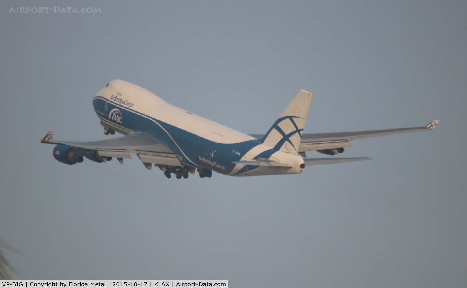 VP-BIG, 2007 Boeing 747-46N/FER/SCD C/N 35420, LAX spotting 2015