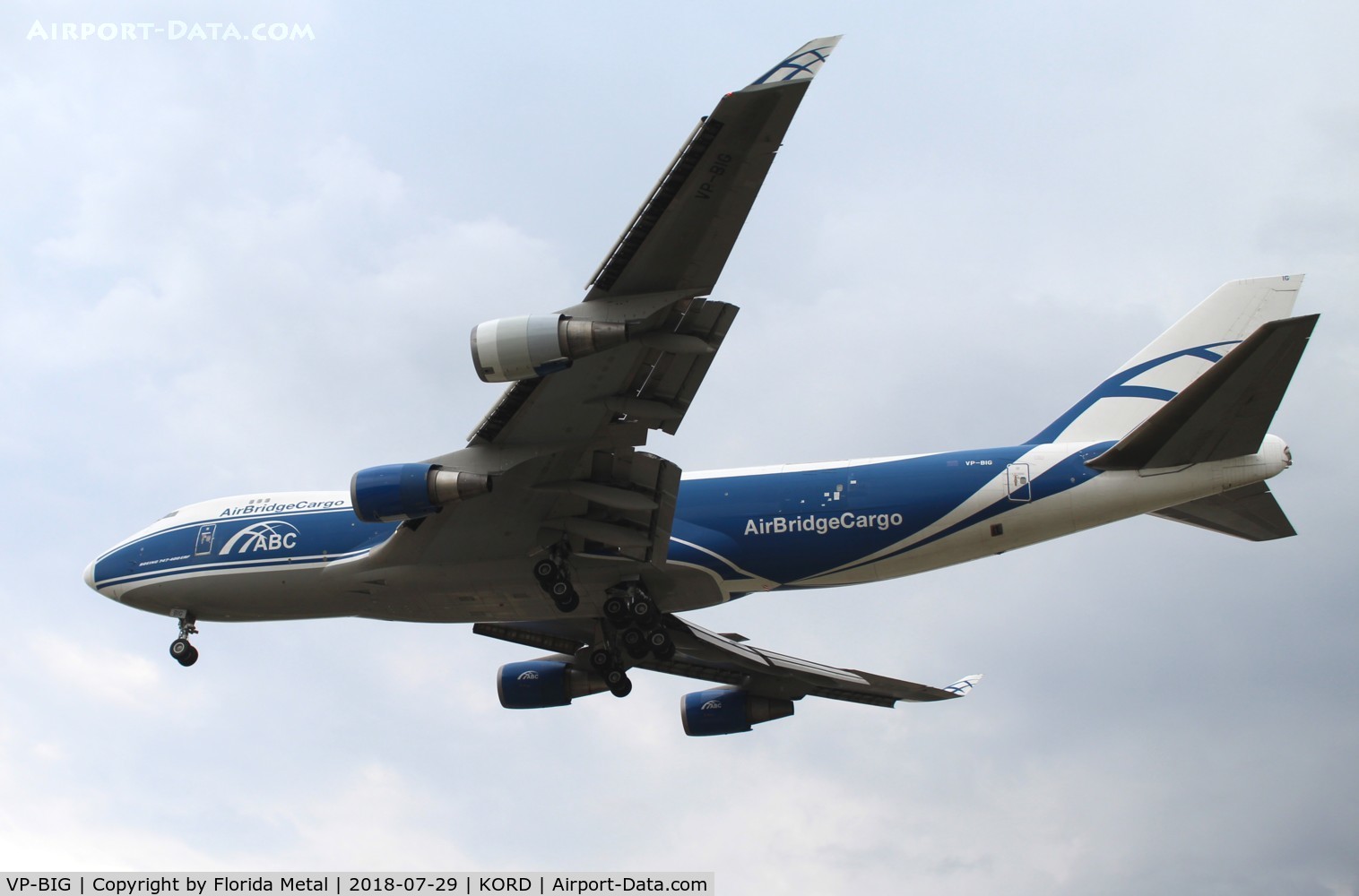 VP-BIG, 2007 Boeing 747-46N/FER/SCD C/N 35420, ORD spotting 2018