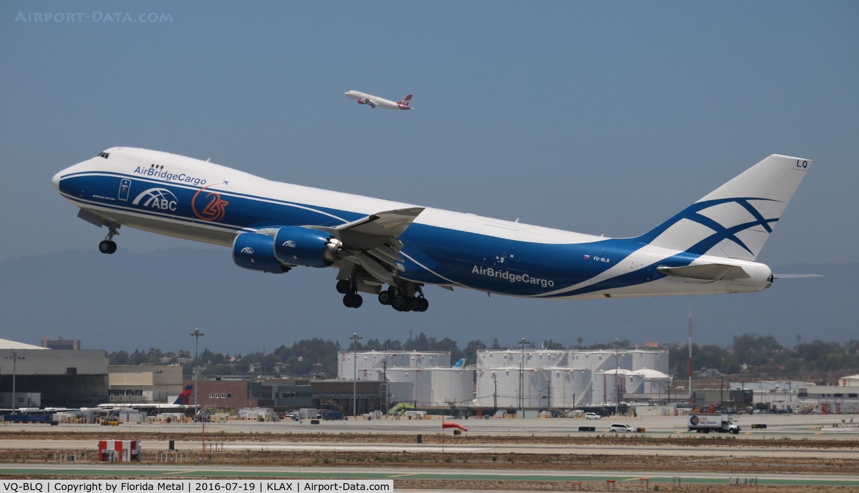 VQ-BLQ, 2011 Boeing 747-8HVF/SCD C/N 37581, LAX spotting 2016