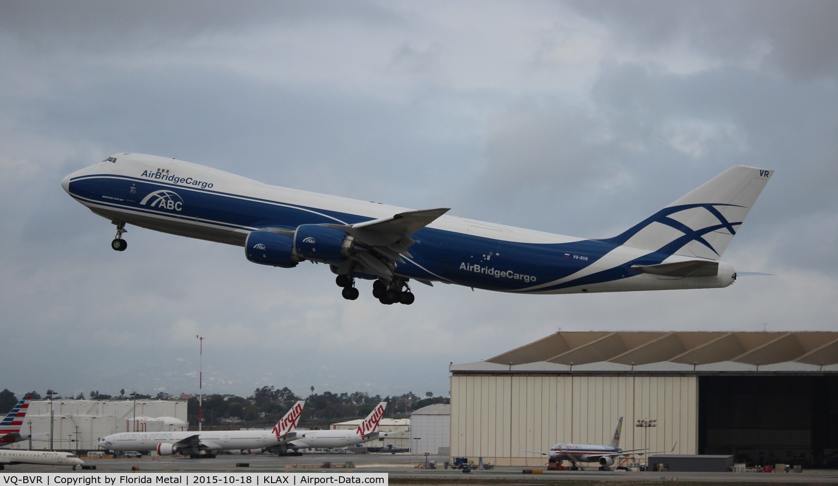 VQ-BVR, 2014 Boeing 747-867F/SCD C/N 60687, LAX spotting 2015