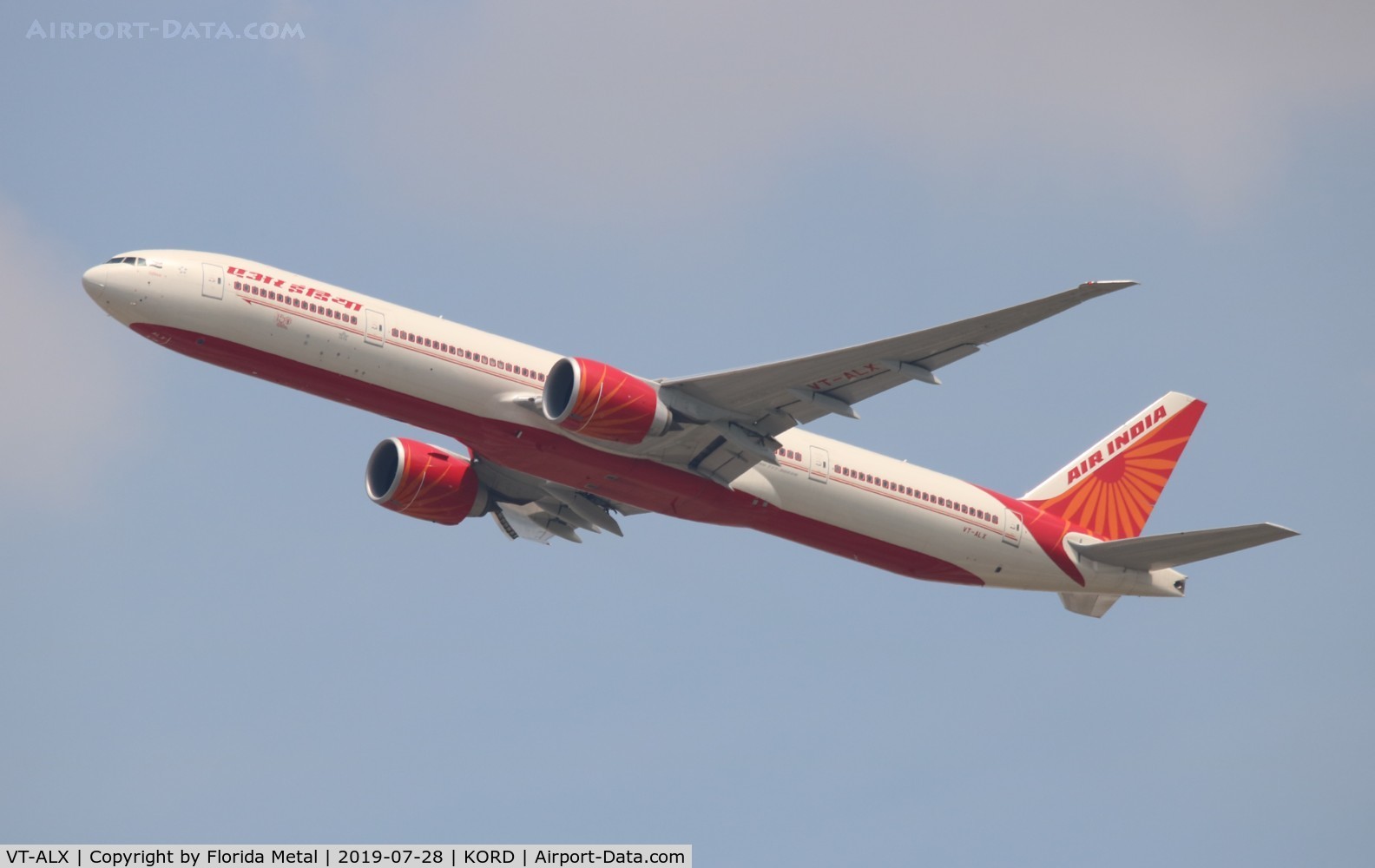VT-ALX, 2010 Boeing 777-337/ER C/N 36322, ORD Spotting 2019