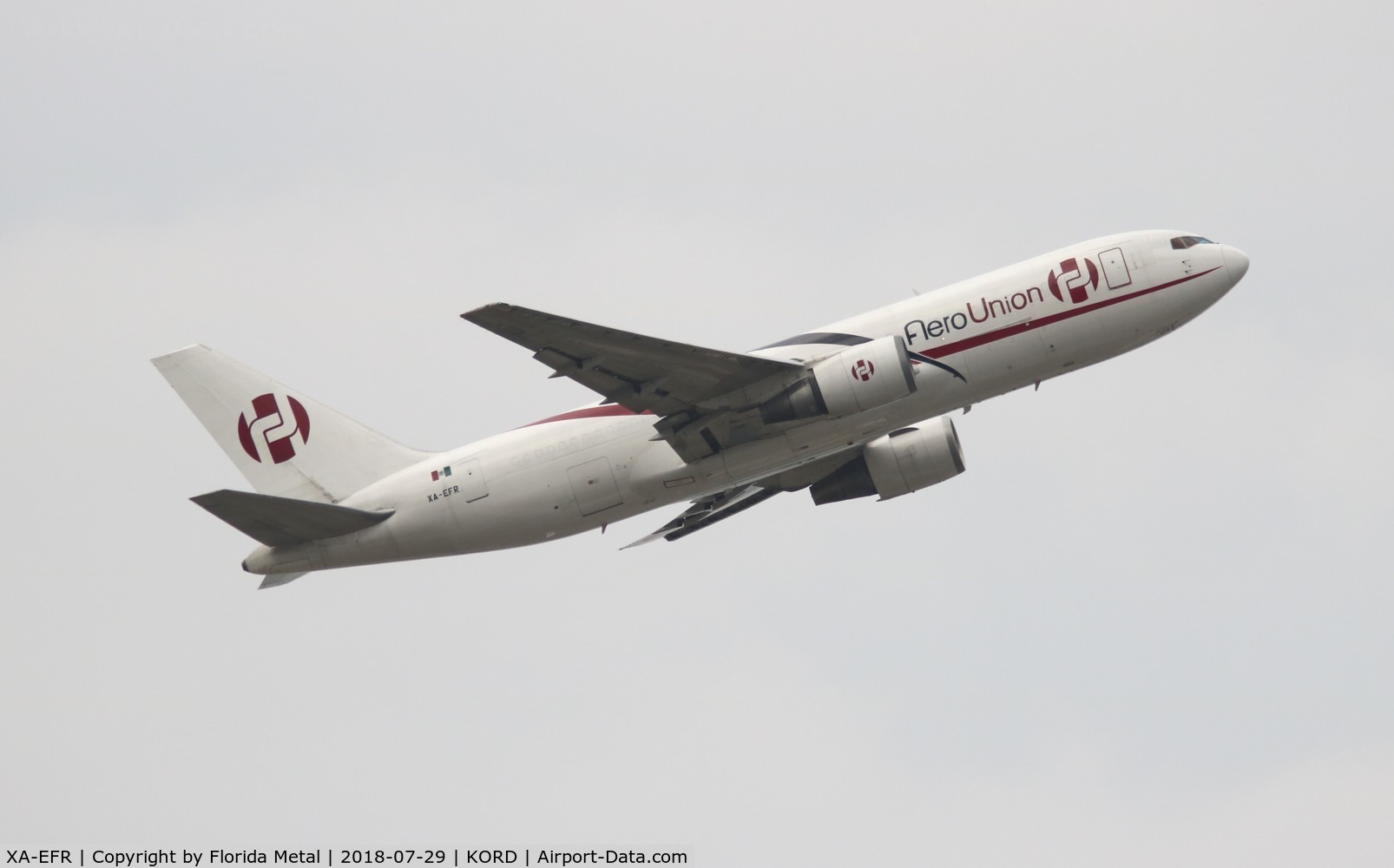 XA-EFR, 1987 Boeing 767-200/ER C/N 23804, ORD spotting 2018