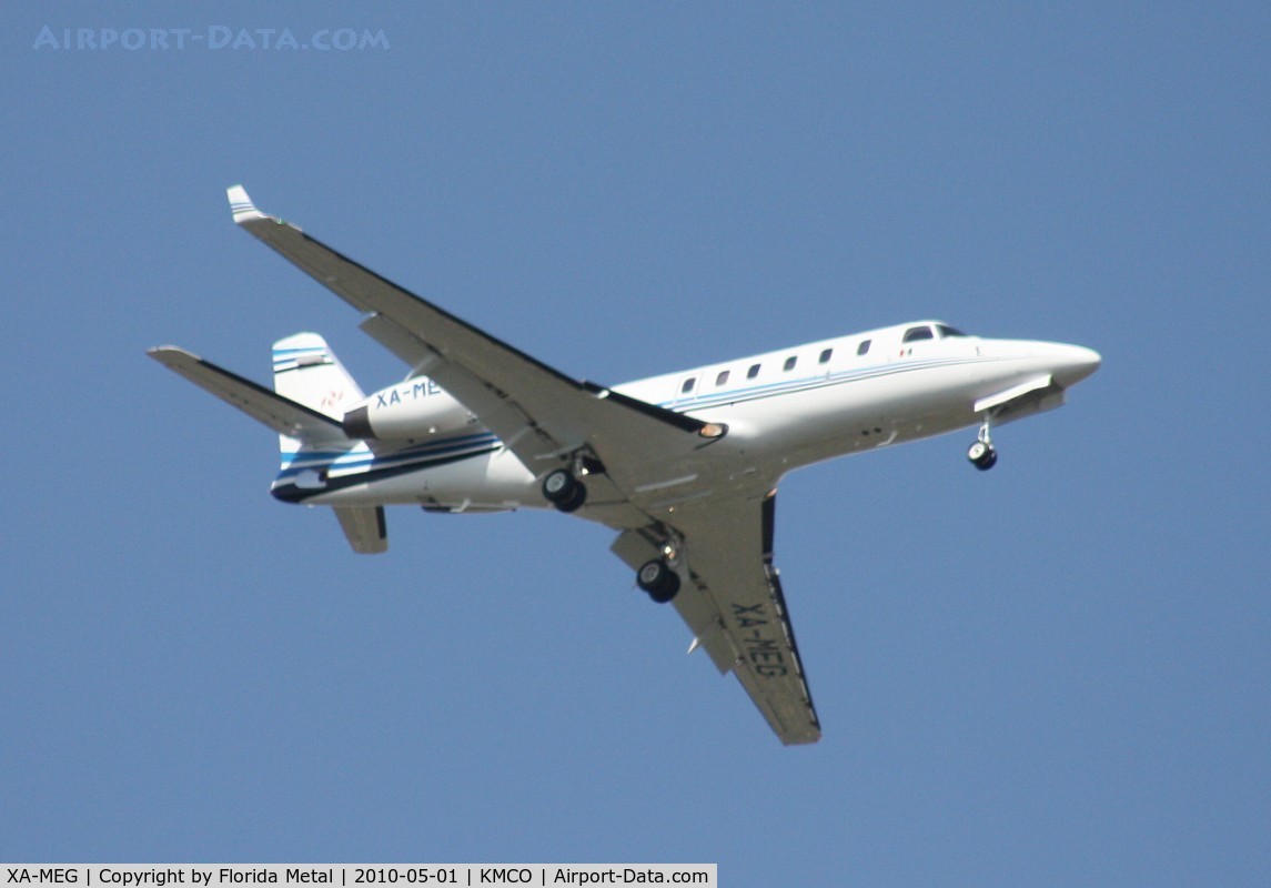 XA-MEG, 2004 Israel Aircraft Industries Gulfstream 100 C/N 154, MCO spotting 2010