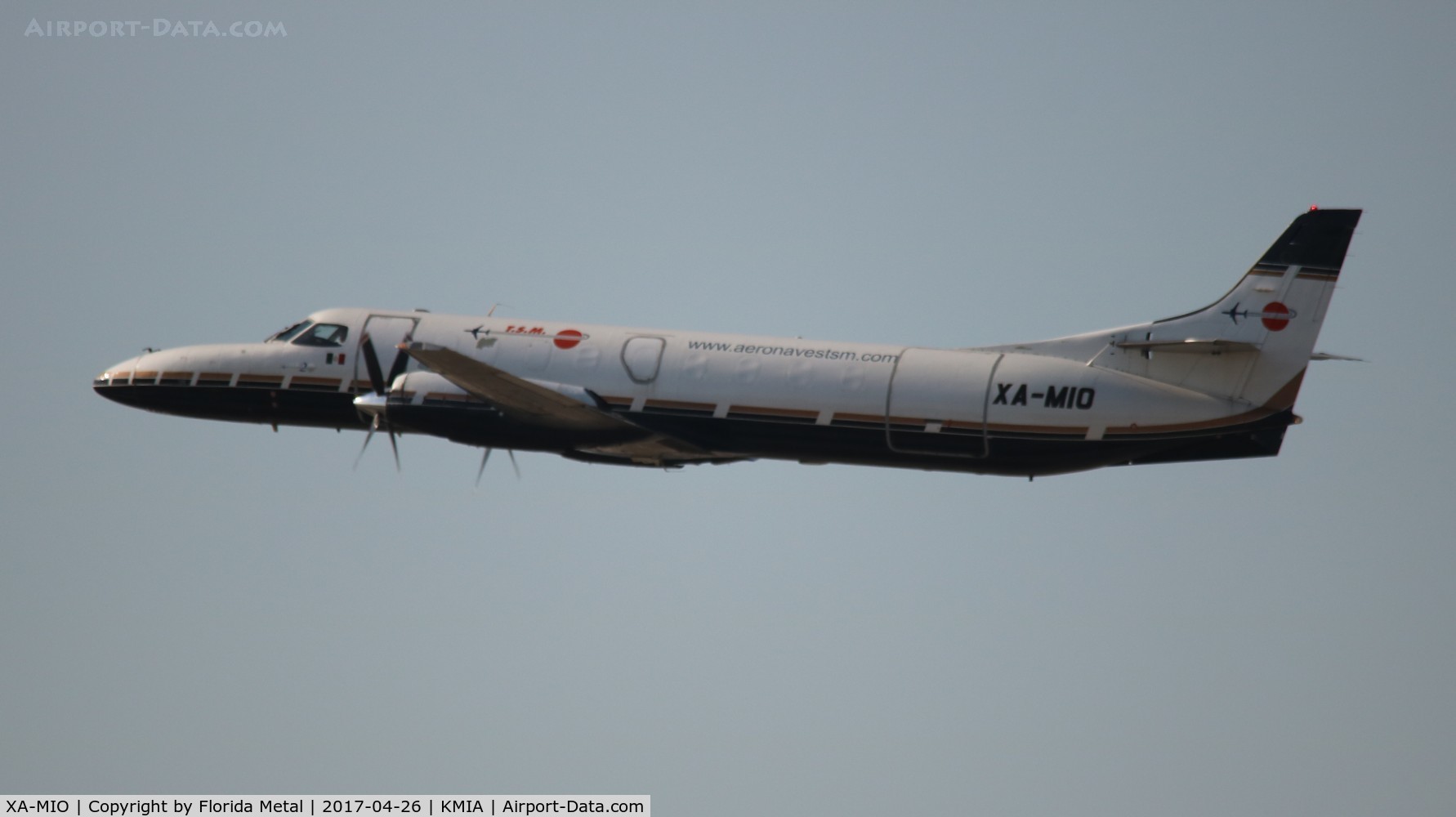 XA-MIO, 1987 Fairchild SA-227AC Metro III C/N AC-693B, MIA spotting 2017