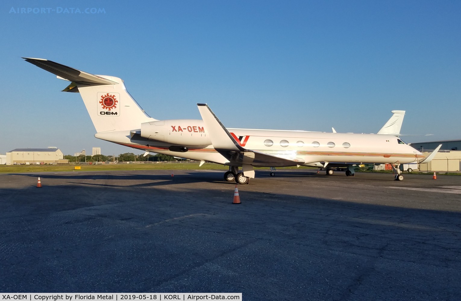 XA-OEM, Gulfstream Aerospace Gulfstream V C/N 540, ORL spotting 2019