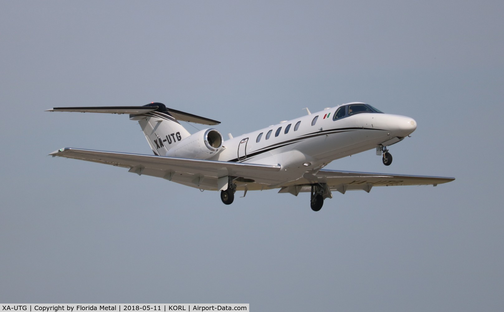 XA-UTG, 2011 Cessna 525C CitationJet CJ4 C/N 525C-0026, ORL Spotting 2018