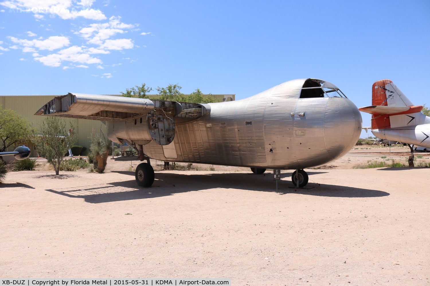 XB-DUZ, Budd RB-1 Conestoga C/N 016, PIMA Museum 2015 RB-1